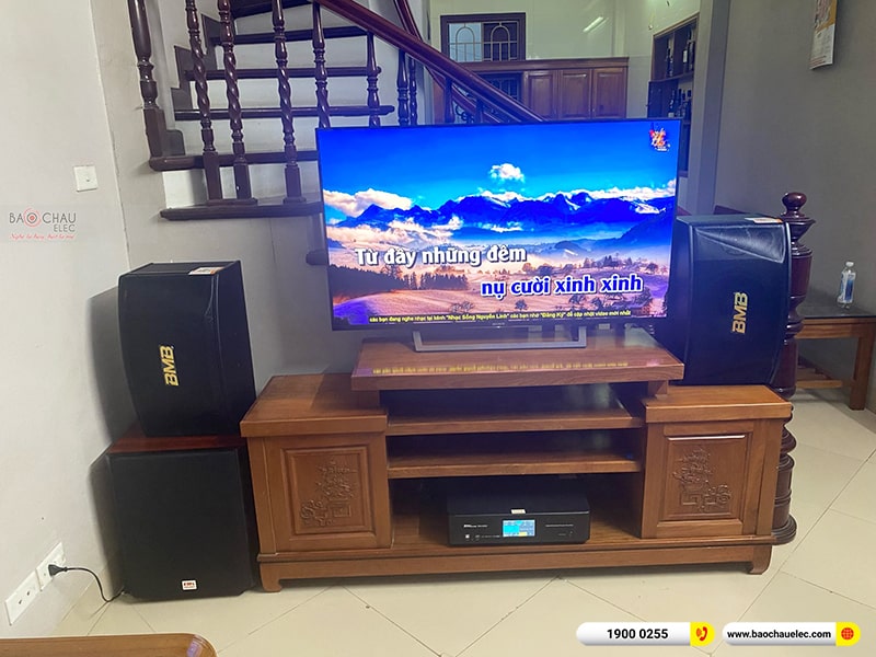 Lắp đặt dàn karaoke trị giá hơn 30 triệu cho anh Khánh tại Hà Nội