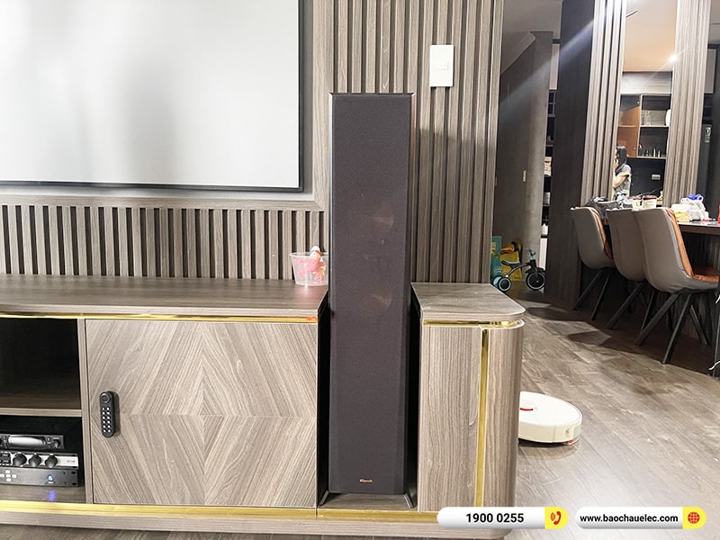 Lắp đặt d&agrave;n nghe nhạc, xem phim trị gi&aacute; hơn 227tr cho anh Th&agrave;nh tại H&agrave; Nội (Klipsch RP-6000F II, RP-500SA II, RP-500C II, X6700H, 121SW,&hellip;) 