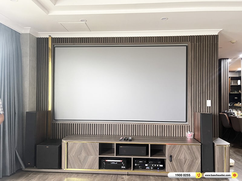 Lắp đặt d&agrave;n nghe nhạc, xem phim trị gi&aacute; hơn 227tr cho anh Th&agrave;nh tại H&agrave; Nội (Klipsch RP-6000F II, RP-500SA II, RP-500C II, X6700H, 121SW,&hellip;) 
