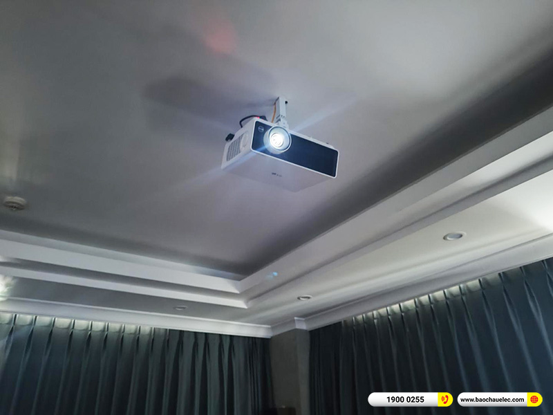 Lắp đặt máy chiếu LG ProBeam Laser 4K BU50NST khoảng 80tr cho anh Thành tại Hà Nội 