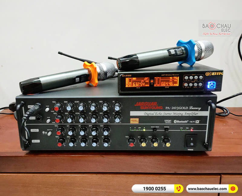 Lắp đặt dàn karaoke anh Hùng tại Hà Nội