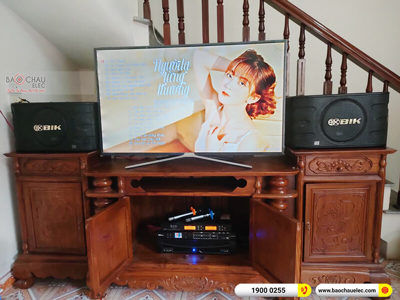 Lắp đặt d&agrave;n karaoke anh Thắng tại H&agrave; Nội