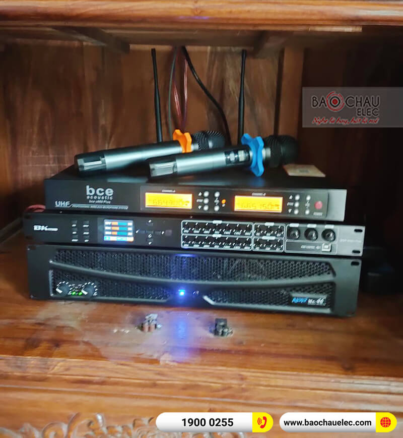 Lắp đặt dàn karaoke anh Thắng tại Hà Nội