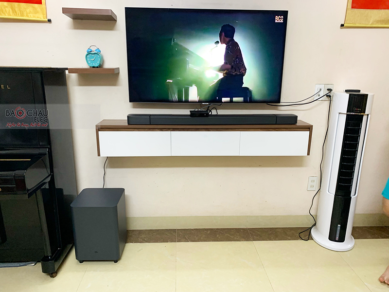 Lắp đặt loa JBL Soundbar 9.1 3D cho anh Dũng tại Hà Nội