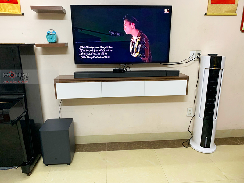 Lắp đặt loa JBL Soundbar 9.1 3D cho anh Dũng tại Hà Nội