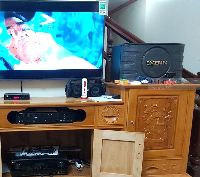 Dàn karaoke gia đình anh Long ở Hà Giang h2