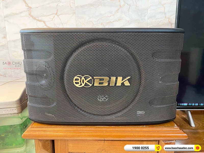 Lắp đặt dàn karaoke trị giá gần 20 triệu cho anh Dũng tại Quảng Ninh (BIK BJ-S668, BIK BJ-A88, BIK BJ-U100)