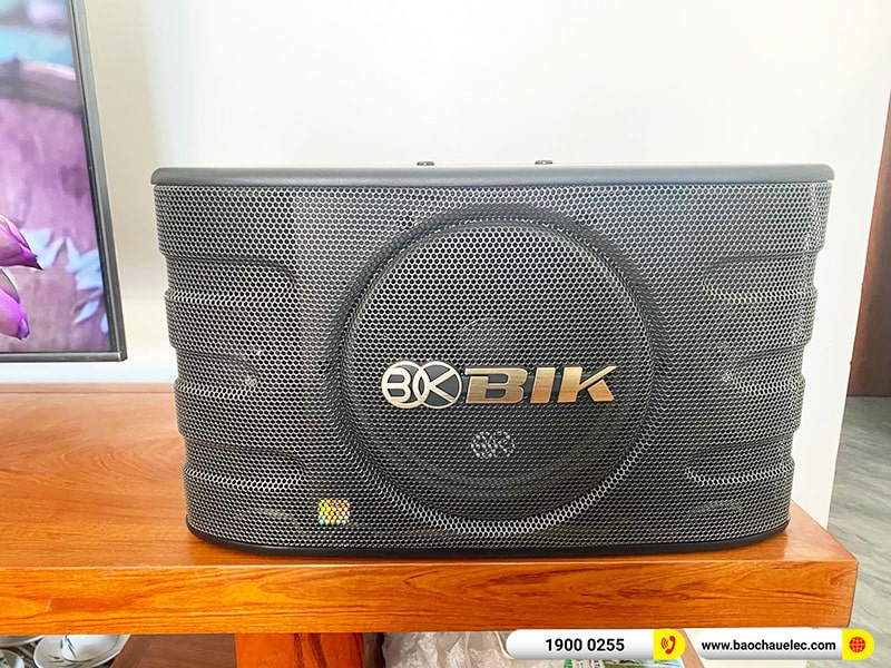 Lắp đặt dàn karaoke trị giá khoảng 20 triệu cho anh Huân tại Quảng Ninh (BIK BJ-S668, BIK BJ-A88, BIK BPro 8x)