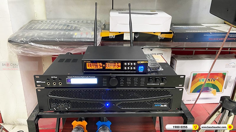 Lắp đặt dàn karaoke trị giá hơn 50 triệu cho anh Hùng tại Quảng Ninh