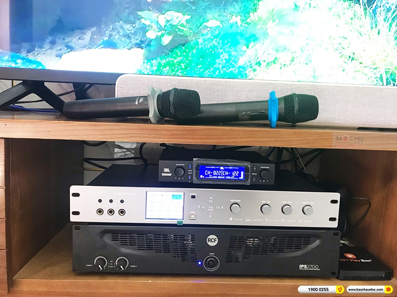 Lắp đặt dàn karaoke trị giá hơn 100 triệu cho anh Phong tại Quảng Ninh