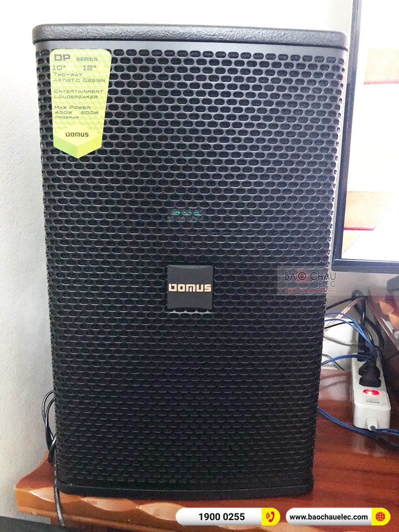 Lắp đặt dàn karaoke trị giá hơn 20 triệu cho chị Hằng tại Quảng Ninh (Domus DP6100, BKSound DKA 6500, BKSound SW612B) 