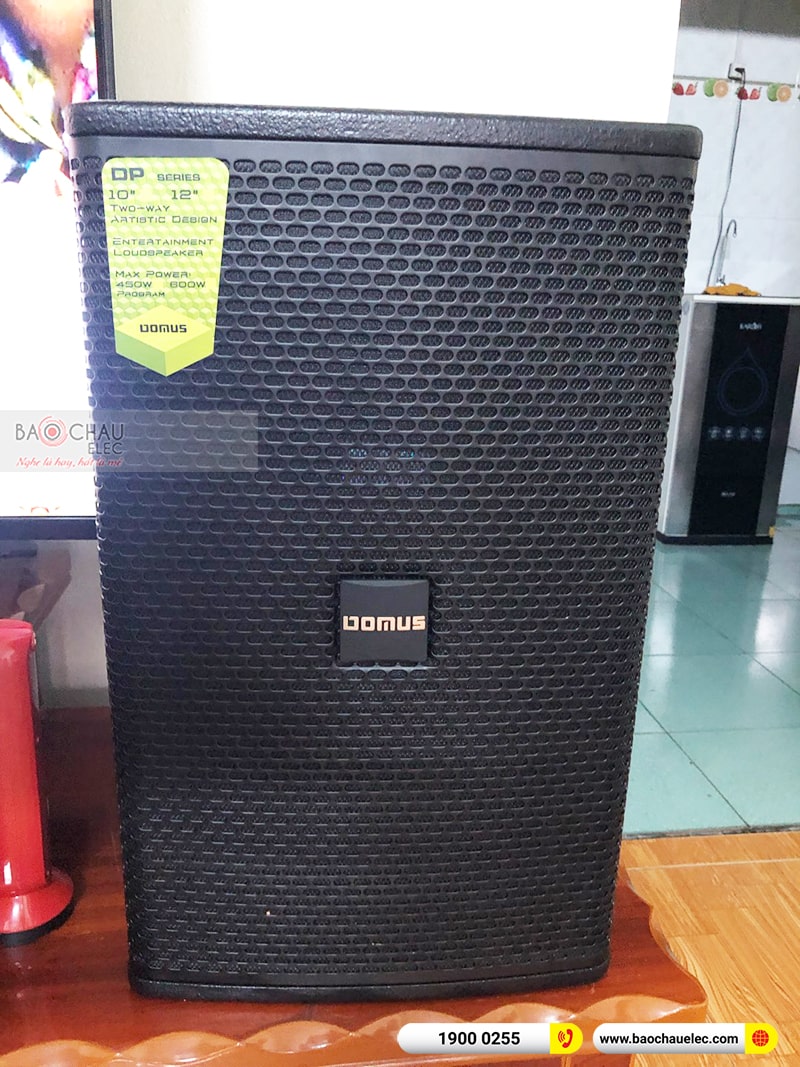 Lắp đặt dàn karaoke trị giá hơn 20 triệu cho chị Hằng tại Quảng Ninh (Domus DP6100, BKSound DKA 6500, BKSound SW612B) 