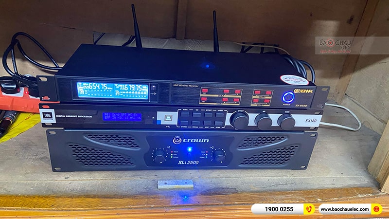 D&agrave;n karaoke gia đ&igrave;nh chị H&agrave; tại Quảng Ninh