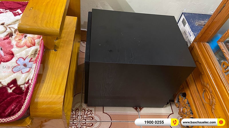 Dàn karaoke gia đình chị Hà