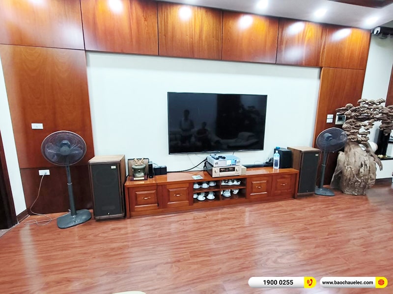 Lắp đặt d&agrave;n nghe nhạc Hi-end 260tr cho anh H&ugrave;ng tại Quảng Ninh (Tannoy Stirling GR, Accuphase E380, Cocktail Audio X45, 4TB S300)