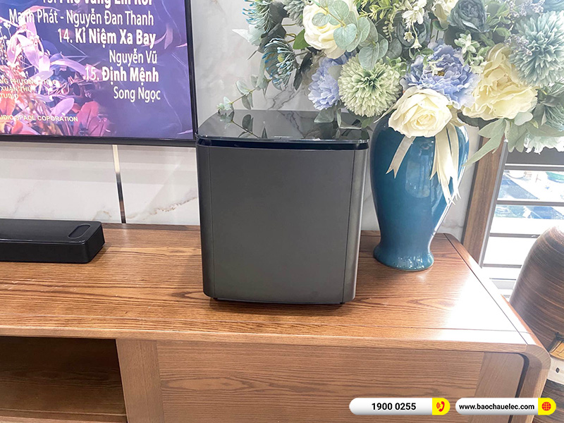 Lắp đặt bộ loa Soundbar Bose trị giá gần 40tr anh Hiền tại Quảng Ninh (Soundbar 900 + Bose Bass Module 700)