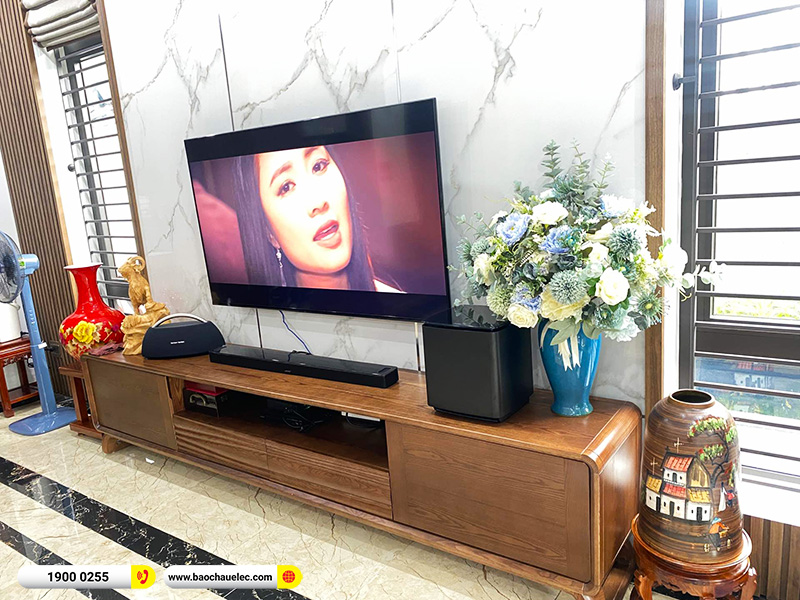 Lắp đặt bộ loa Soundbar Bose trị giá gần 40tr anh Hiền tại Quảng Ninh (Soundbar 900 + Bose Bass Module 700)