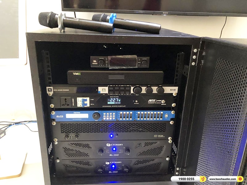 Lắp đặt dàn karaoke trị giá hơn 250 triệu cho anh Đông tại TPHCM (RCF Acustica 5212-96, IPS 5.0K, Xli2500, KX180A, S8018II, ASD 4080, VM300,…) 