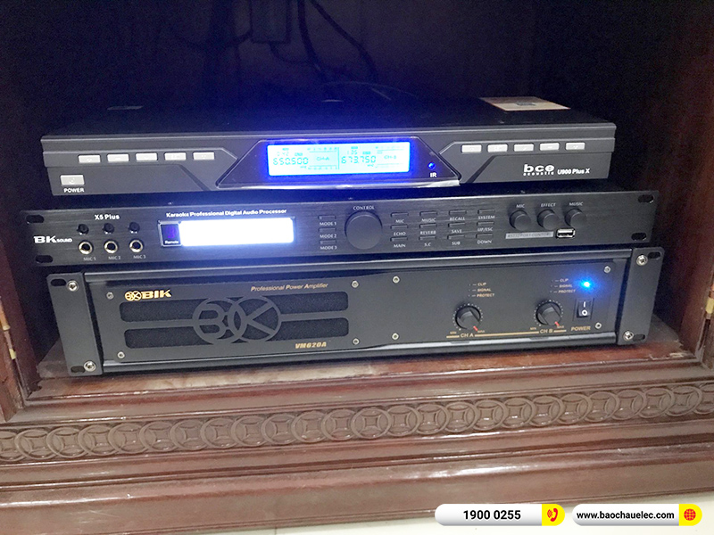Lắp đặt dàn karaoke trị giá khoảng 38tr cho anh Hùng tại Hà Nam (JBL MTS10, VM620A, X5 Plus, SW512C, U900 Plus X) 