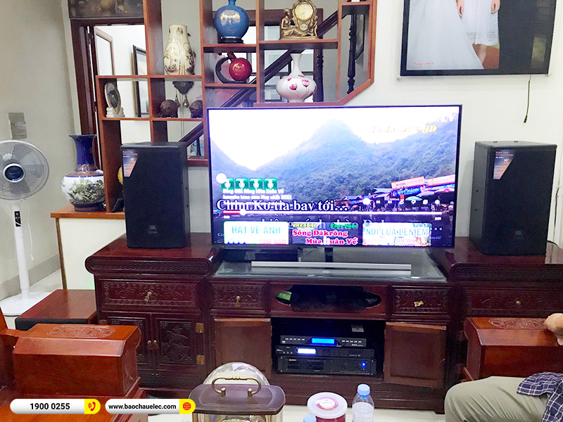 Lắp đặt d&agrave;n karaoke trị gi&aacute; khoảng 38tr cho anh H&ugrave;ng tại H&agrave; Nam (JBL MTS10, VM620A, X5 Plus, SW512C, U900 Plus X) 
