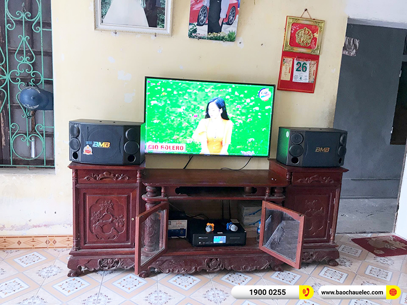 Lắp đặt dàn karaoke trị giá gần 30 triệu cho anh Quân tại Hà Nam (BMB CSD 880SE, BKSound DKA 8500)