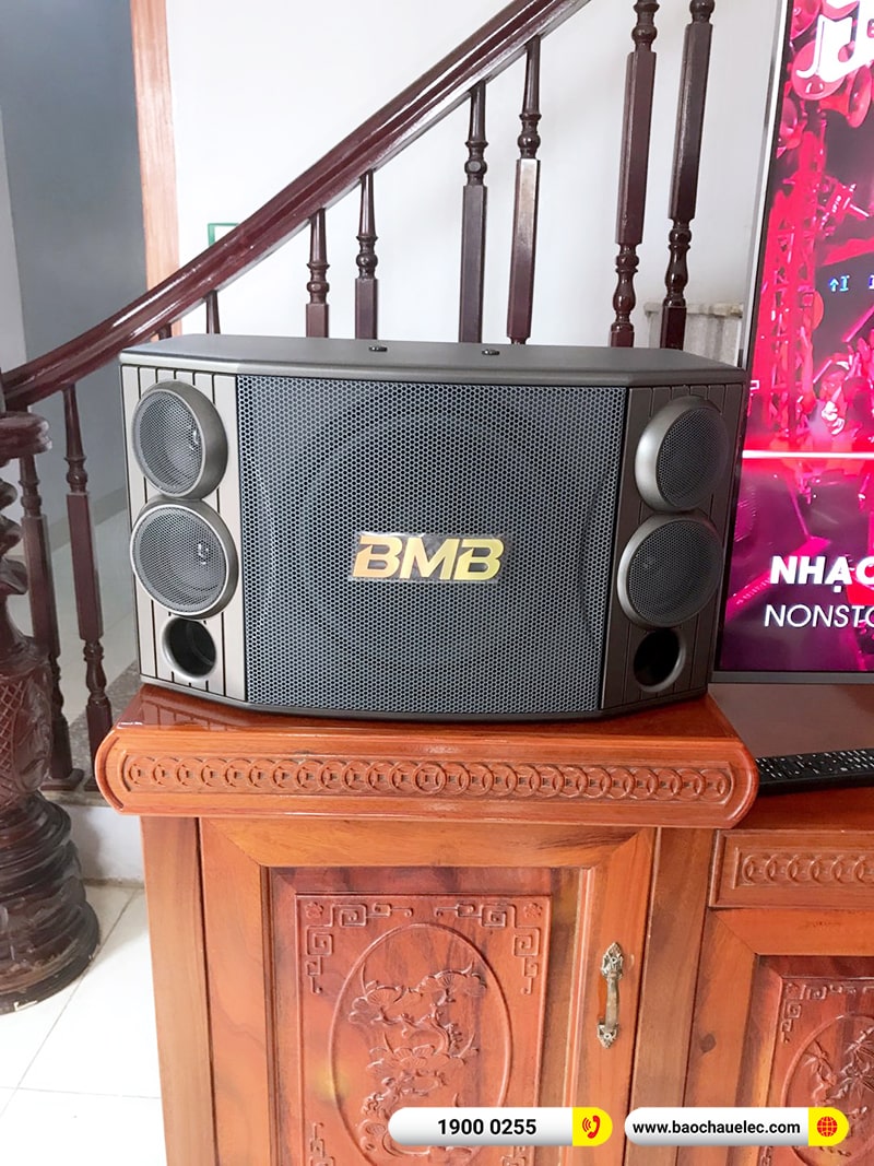 Lắp đặt dàn karaoke trị giá hơn 30 triệu cho anh Sơn tại Hà Nam (BMB CSD 880SE, VM620A, BPR-5600, BIK BJ-U100)