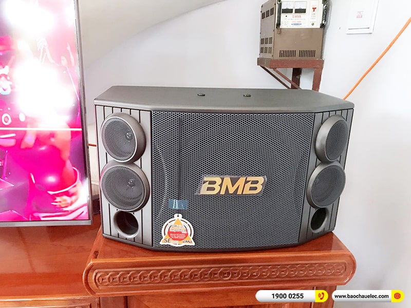 Lắp đặt dàn karaoke trị giá hơn 30 triệu cho anh Sơn tại Hà Nam (BMB CSD 880SE, VM620A, BPR-5600, BIK BJ-U100)
