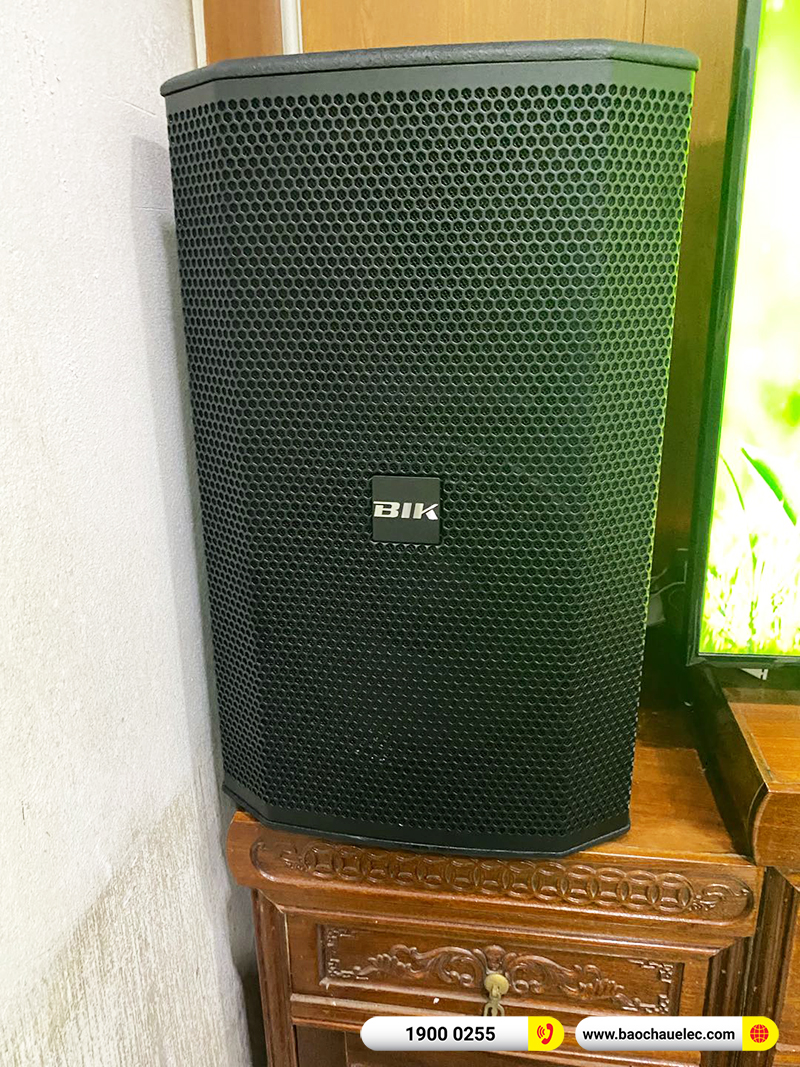 Lắp đặt dàn karaoke trị giá gần 50 triệu cho anh Thức tại Hà Nam (BIK BSP 412II, VM630A, BPR-5600, BJ-W66 Plus, BJ-U600) 