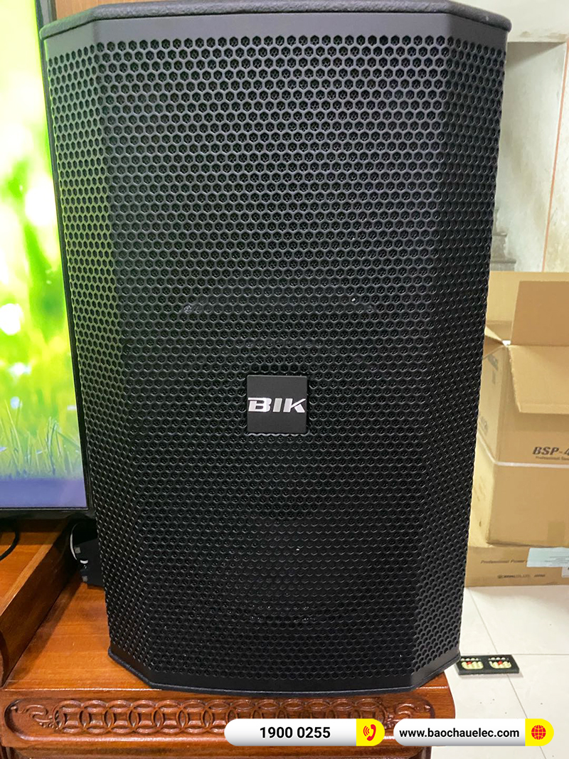 Lắp đặt dàn karaoke trị giá gần 50 triệu cho anh Thức tại Hà Nam (BIK BSP 412II, VM630A, BPR-5600, BJ-W66 Plus, BJ-U600) 