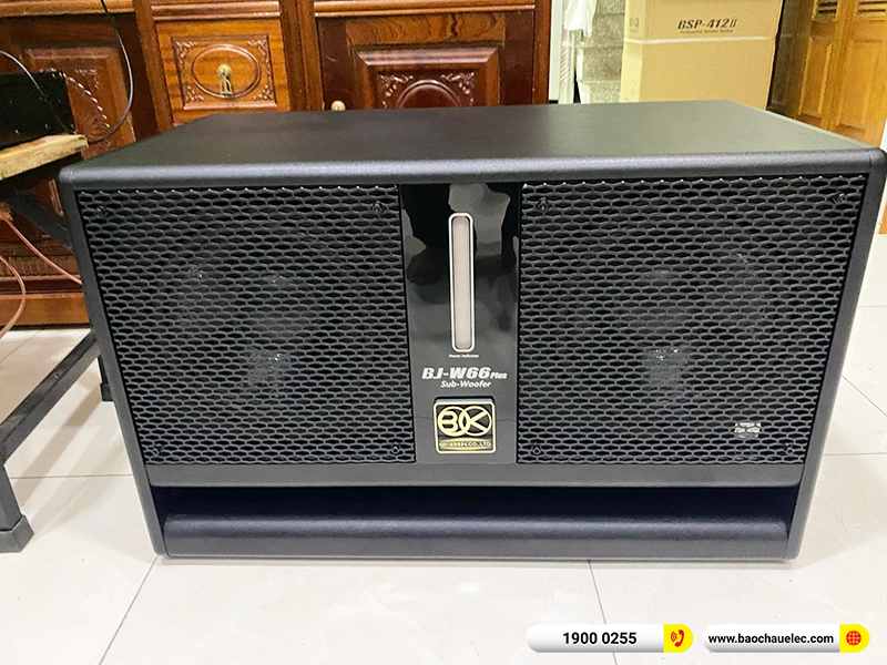 Lắp đặt dàn karaoke trị giá gần 50 triệu cho anh Thức tại Hà Nam (BIK BSP 412II, VM630A, BPR-5600, BJ-W66 Plus, BJ-U600) 