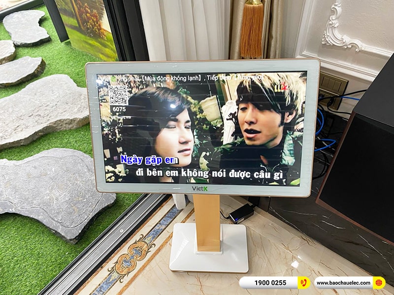 Lắp đặt dàn karaoke trị giá hơn 100 triệu cho anh Trường tại Hà Nam (RCF CMAX 4112, Crown Xli2500, KX180A, A120P, VM200, 4K Plus 4TB, Màn 22inch)