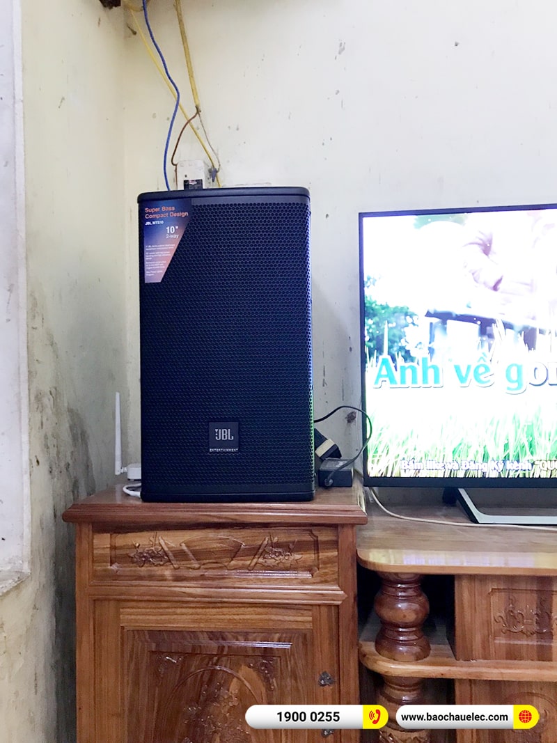 Lắp đặt dàn karaoke trị giá khoảng 40 triệu cho anh Tuấn tại Hà Nam (JBL MTS10, BKSound DKA 6500, JBL A120P)