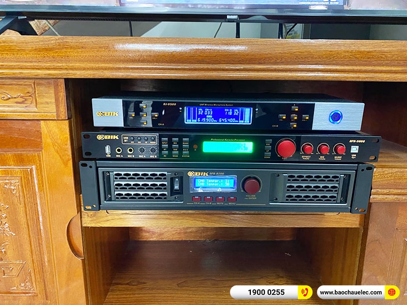 Lắp đặt dàn karaoke trị giá gần 70 triệu cho chú Lực tại Hà Nam (JBL KP4012 G2, VM820A, BPR-5600, SW815, BIK BJ-U500) 