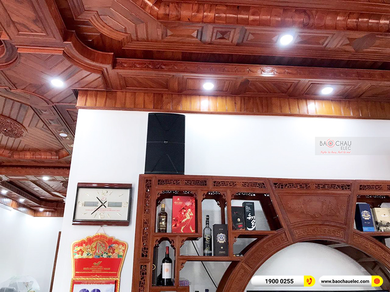 Lắp đặt dàn karaoke gia đình anh Huy tại Hà Nam