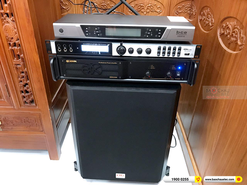Lắp đặt dàn karaoke gia đình anh Huy tại Hà Nam