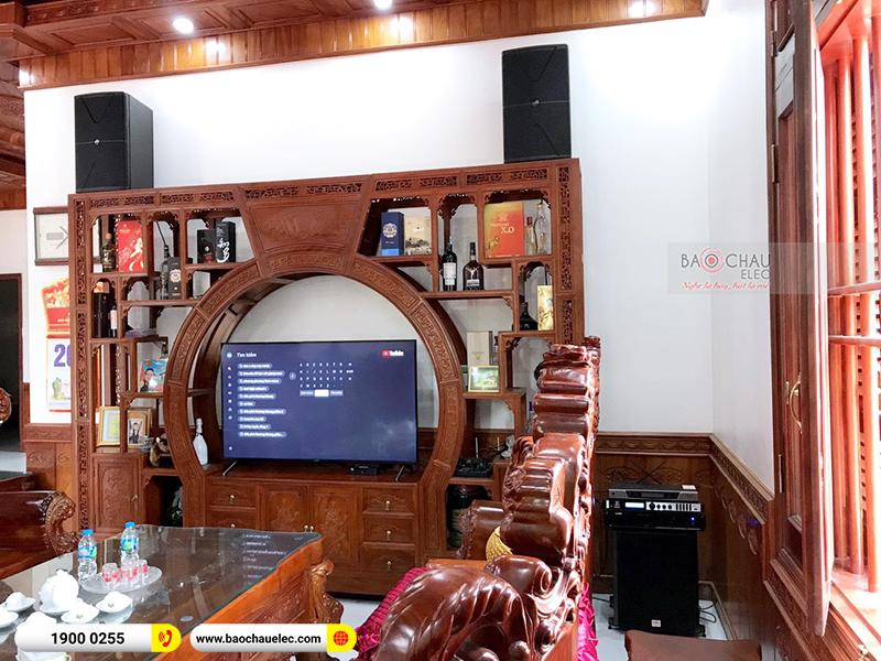 Lắp đặt dàn karaoke gia đình anh Huy tại Hà Nam