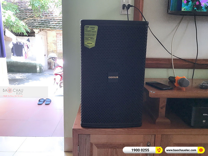 Lắp đặt dàn karaoke gia đình anh Sắc tại Hà Nam