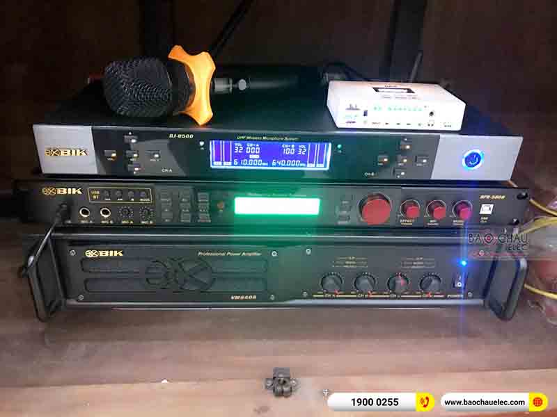 Lắp đặt dàn karaoke anh Sơn tại Hà Nam