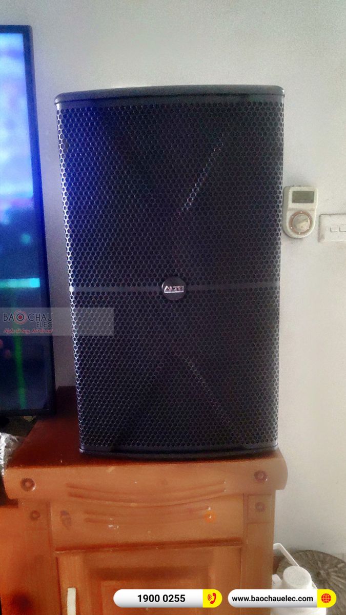 Lắp đặt dàn karaoke gia đình anh Tuấn