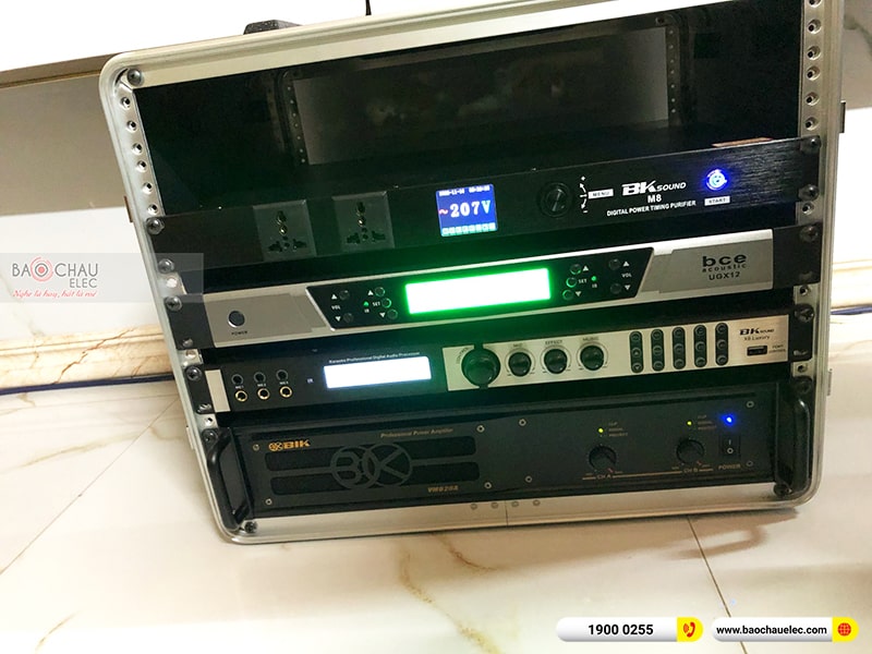 Lắp đặt dàn karaoke trị giá gần 40 triệu cho chị Hiền tại Hải Dương (JBL MK12, VM620A, X6 Luxury, SW612C, BCE UGX12, BKSound M8) 