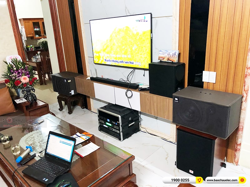 Lắp đặt dàn karaoke trị giá gần 40 triệu cho chị Hiền tại Hải Dương (JBL MK12, VM620A, X6 Luxury, SW612C, BCE UGX12, BKSound M8) 