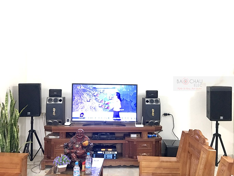 Dàn karaoke gia đình anh Đông ở Kinh Môn h5