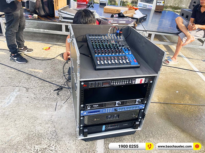 Lắp đặt dàn Line Array Actpro 167tr cho anh Thức tại Hải Dương (Actpro KR212, Actpro KR28, Acrpto QD4.13, Acrpto FP1400, DSP48,…)