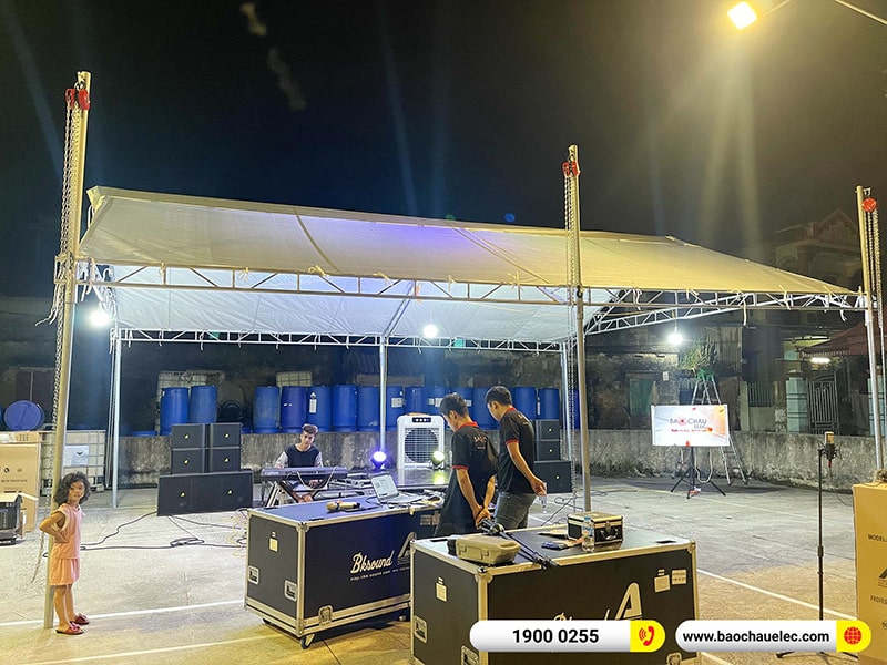 Lắp đặt dàn Line Array Actpro 167tr cho anh Thức tại Hải Dương (Actpro KR212, Actpro KR28, Acrpto QD4.13, Acrpto FP1400, DSP48,…)