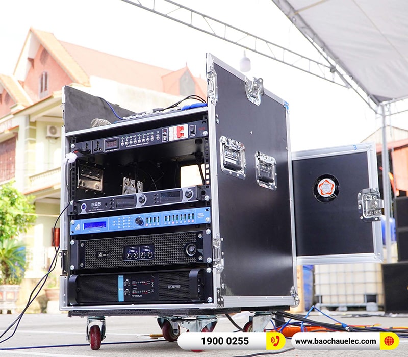Lắp đặt dàn Line Array Actpro 167tr cho anh Thức tại Hải Dương (Actpro KR212, Actpro KR28, Acrpto QD4.13, Acrpto FP1400, DSP48,…)
