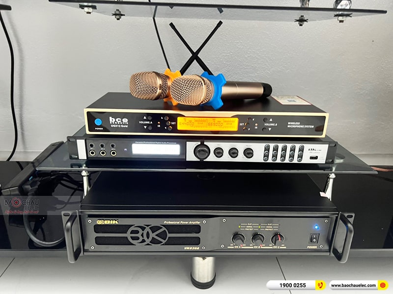 Lắp đặt dàn karaoke trị giá gần 50 triệu cho anh Chiến tại Hải Dương
