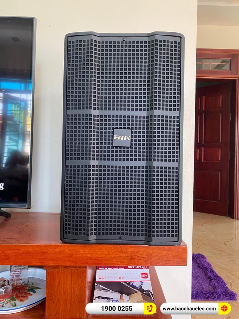 Lắp đặt dàn karaoke trị giá hơn 40 triệu cho anh Điệp tại Hải Dương (BIK KSP-8012, VM840A, DSP-9000 Plus, BJ-W25A, BJ-U500)