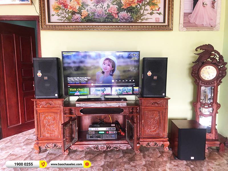 Lắp đặt dàn karaoke trị giá 54tr cho anh Doan tại Hải Dương (BMB CSS 1212SE, VM820A, BPR-5600, SW612C, UGX12 Gold) 