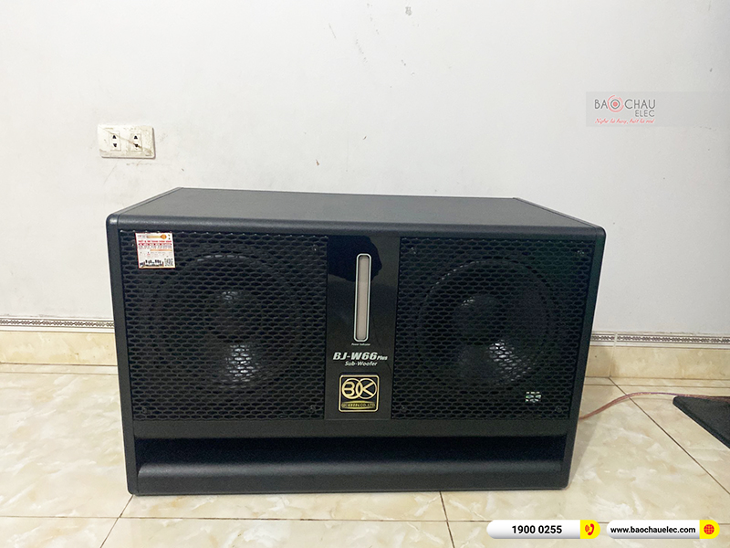 Lắp đặt dàn karaoke trị giá hơn 40 triệu cho anh Đông tại Hải Dương (BIK BSP 410II, VM830A, X5 Plus, BJ-W66 Plus, BCE UGX12)