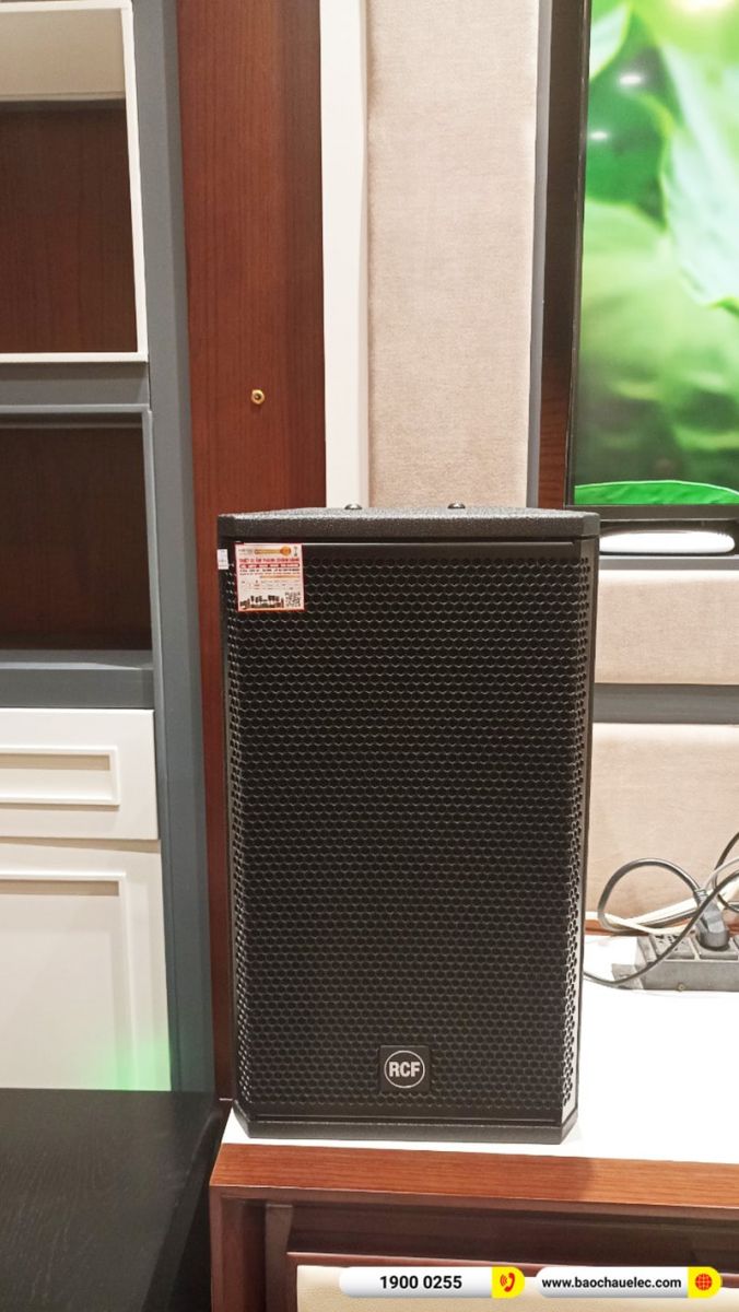 Lắp đặt dàn karaoke trị giá hơn 40 triệu cho anh Dũng tại Hải Dương (RCF X-MAX 10, VM420A, X6 Luxury, SW512, BCE UGX12) 
